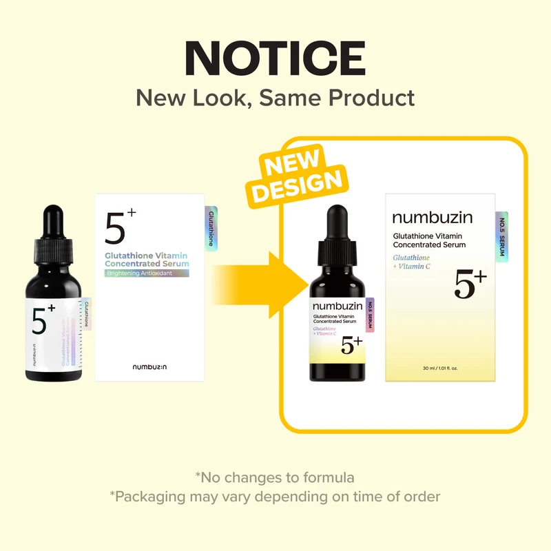 Numbuzin 5+Vitamin Concentrated Serum - Image 2