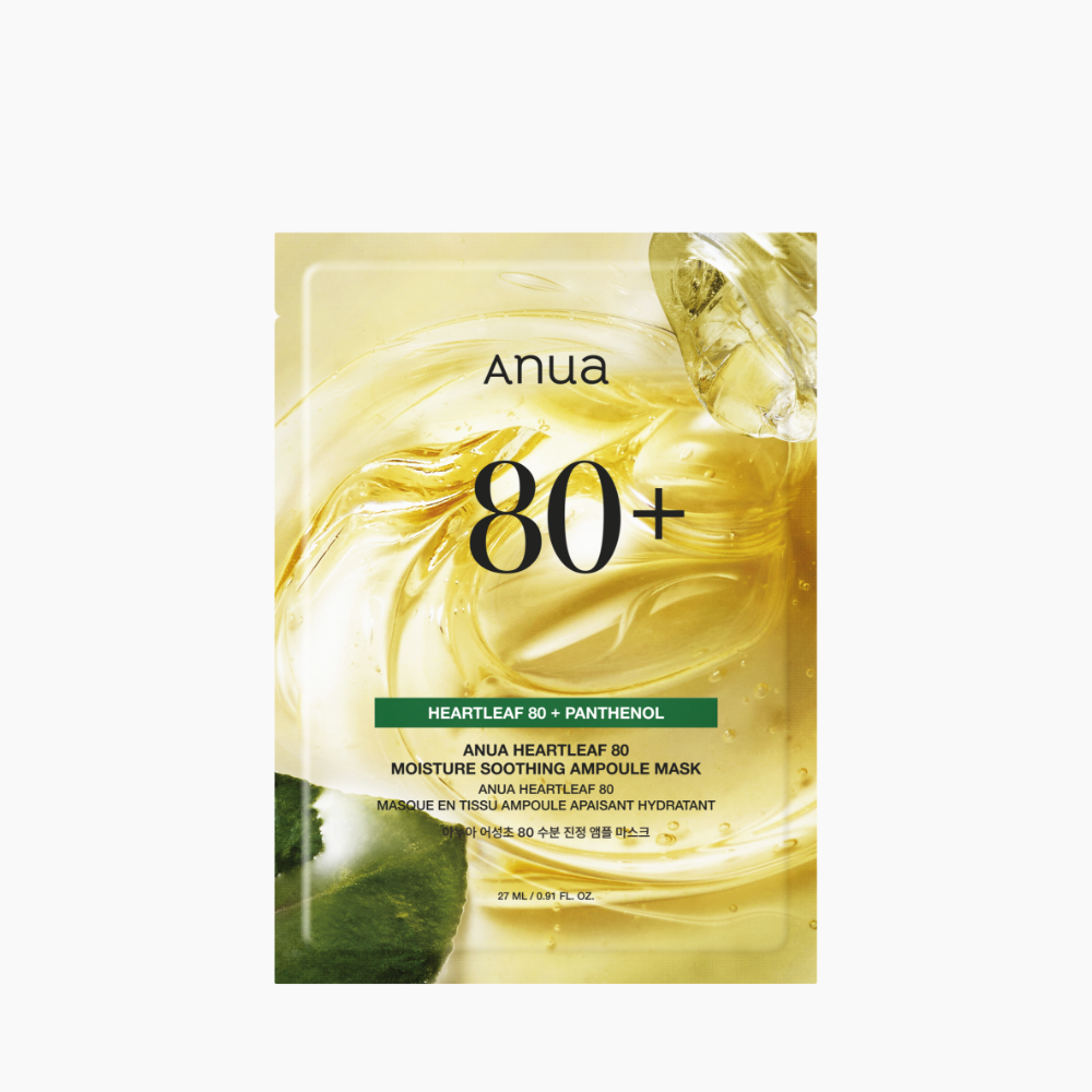 ANUA Heartleaf 80 Moisture Soothing Ampoule Mask