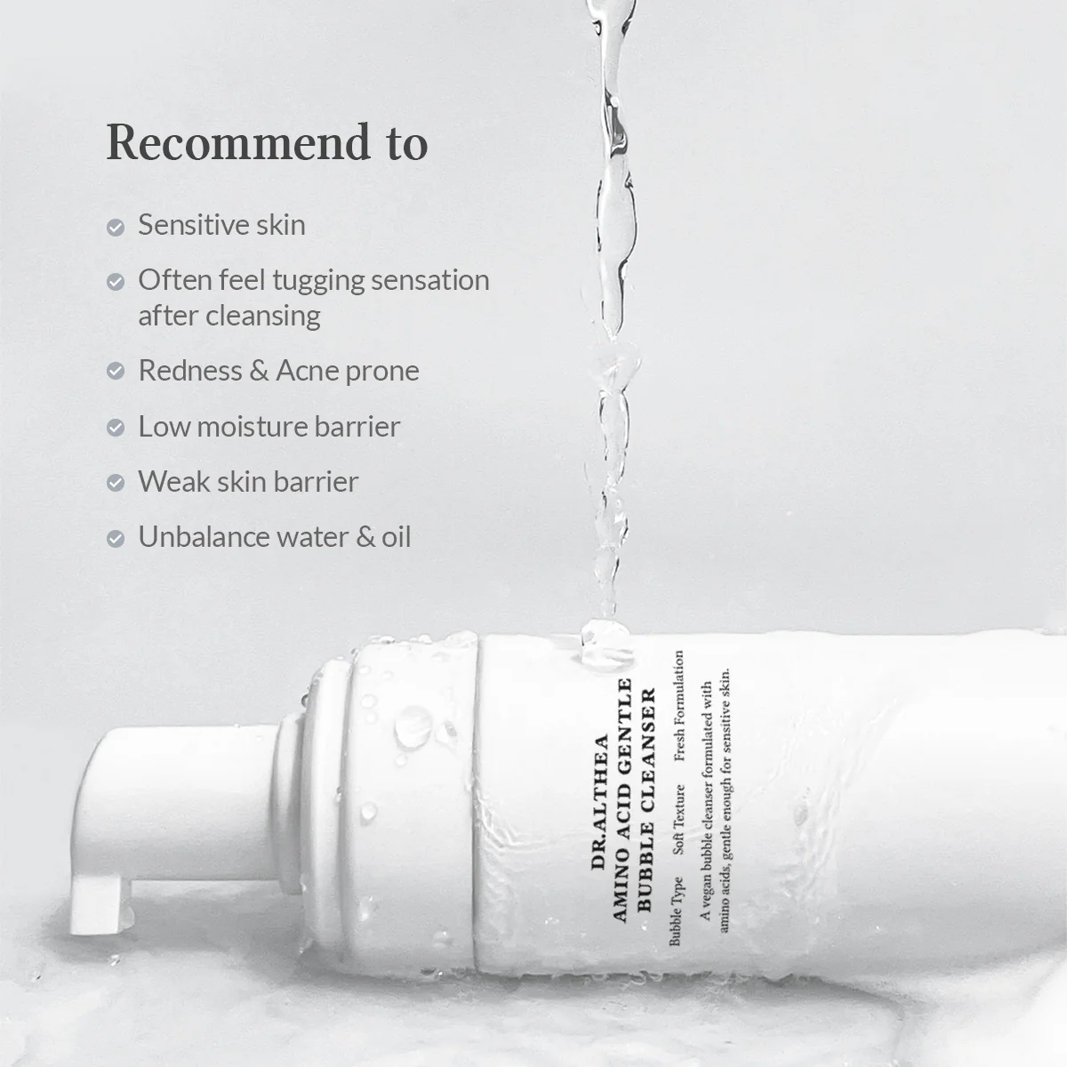 Dr.Althea Amino Acid Gentle Bubble Cleanser - Image 8