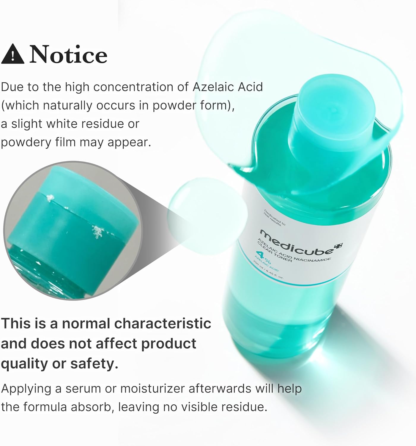 Medicube Azelaic acid niacinamide clear toner - Image 6