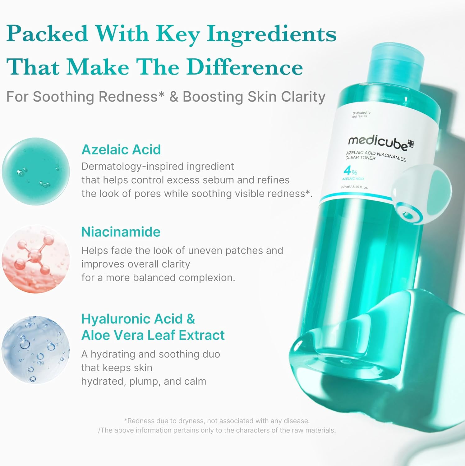 Medicube Azelaic acid niacinamide clear toner - Image 3