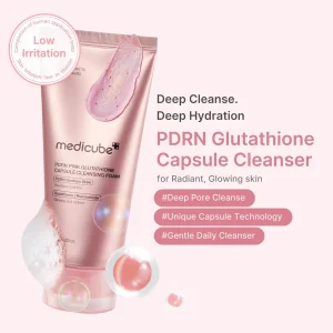 Alternative view of Medicube PDRN Pink Glutathione Capsule Cleansing Foam