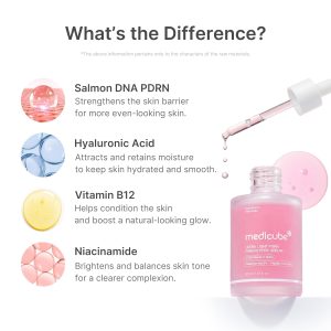 Alternative view of Medicube Ultra light PDRN Pink Peptide Serum