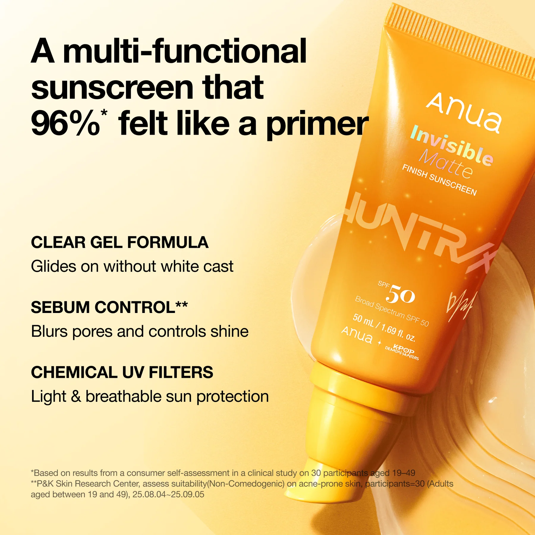 ANUA Invisible Matte Finish Sunscreen - Image 5