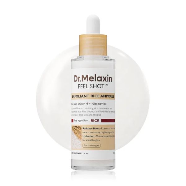 Dr. Melaxin - Peel Shot Exfoliating White Rice Ampoule