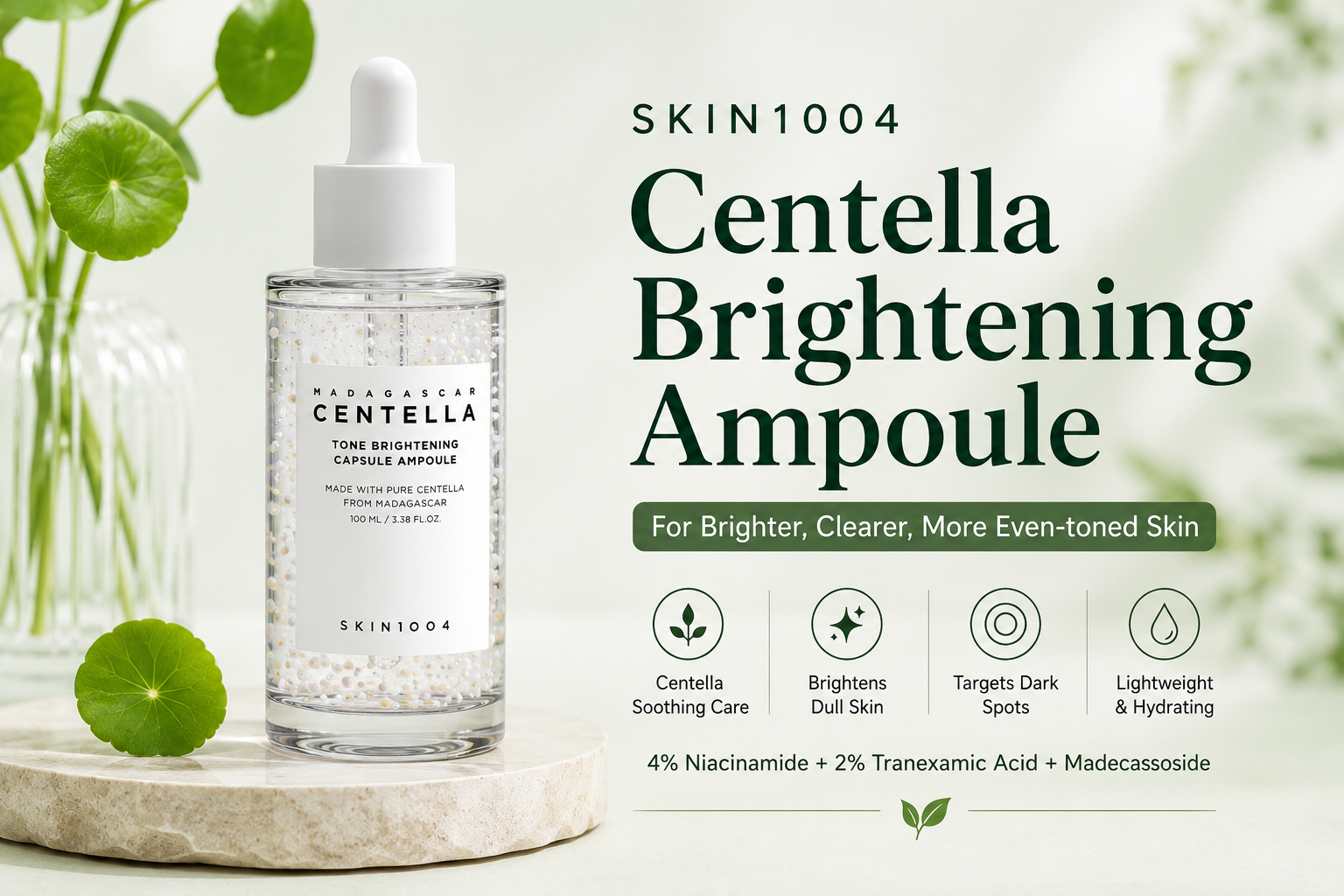 SKIN1004 Centella Brightening Ampoule price in Sri Lanka at ES Beauty Closet