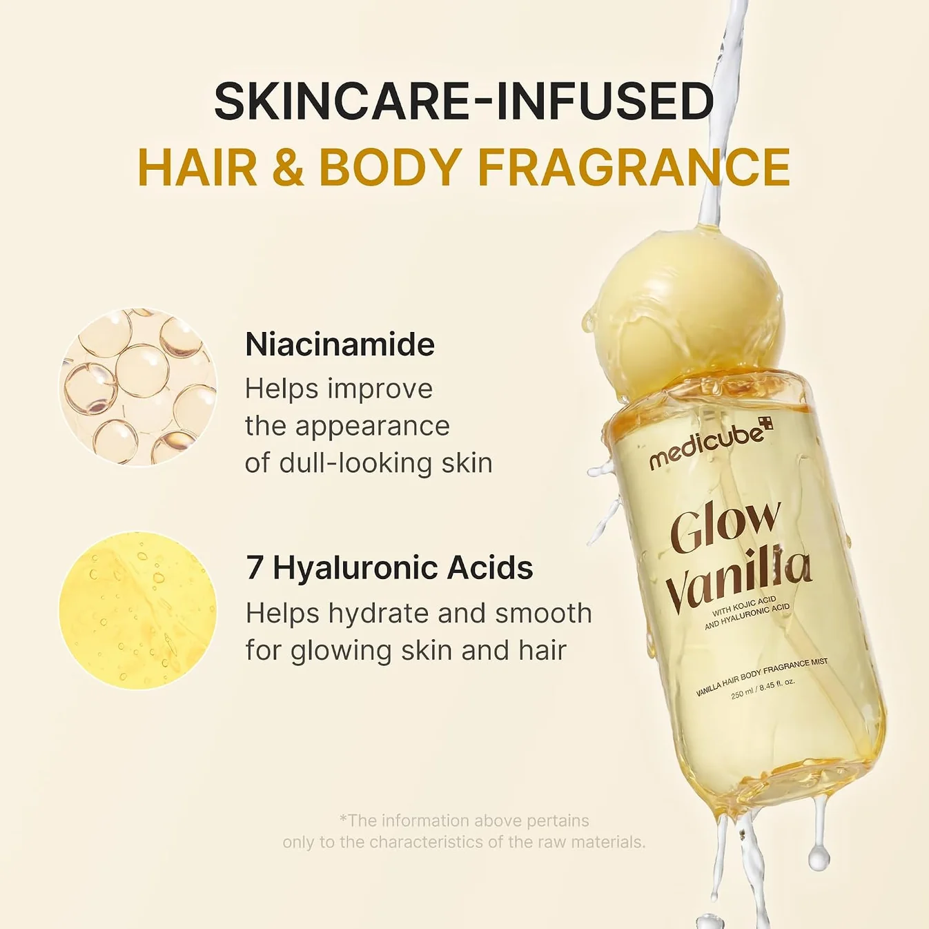 Medicube Glow Vanilla Hair & Body Fragrance Mist - Image 4