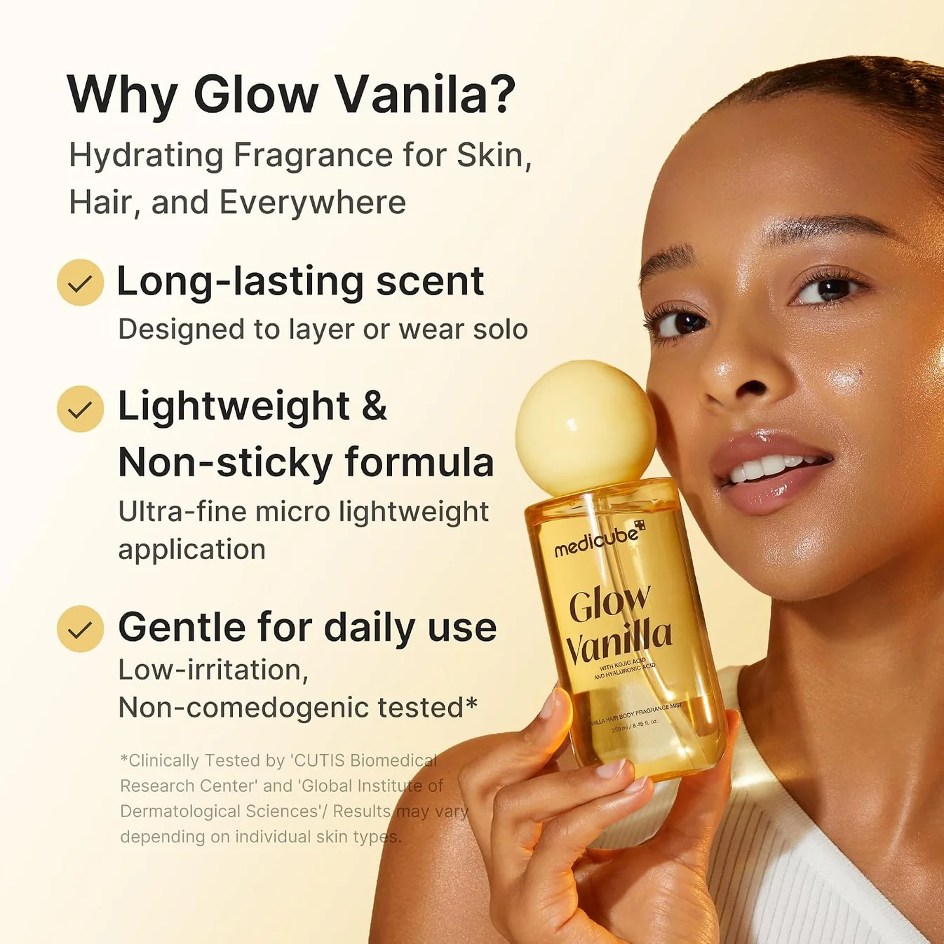 Medicube Glow Vanilla Hair & Body Fragrance Mist - Image 7