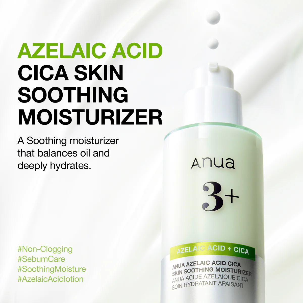 ANUA Azelaic Acid CICA Skin Soothing Moisturizer - Image 2