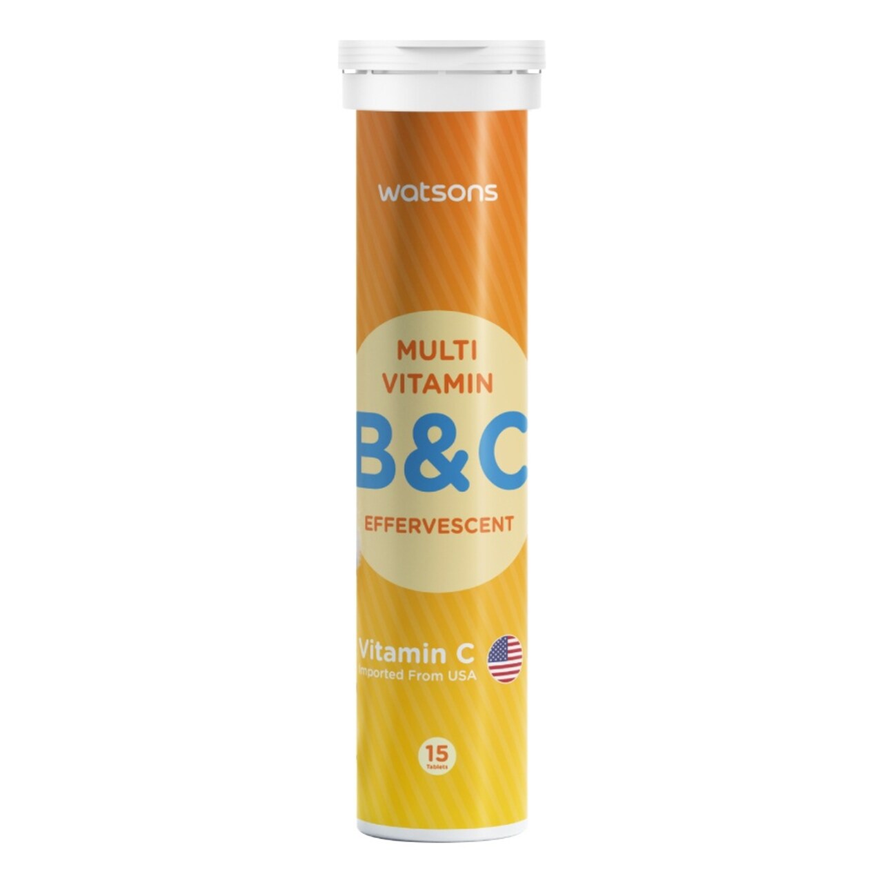 WATSONS Multivitamin B&C (Effervescent Tablet Dietary Supplement Product) 15 tablets