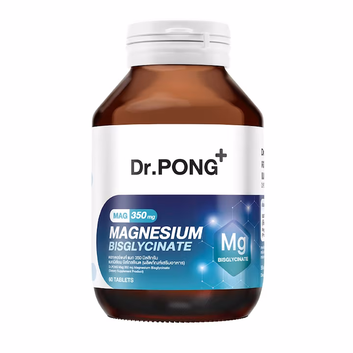 Dr.PONG Magnesium Bisglycinate 60 Tablets