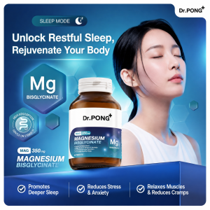 Alternative view of Dr.PONG Magnesium Bisglycinate 60 Tablets