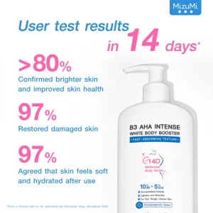 Alternative view of MIZUMI B3 AHA INTENSE WHITE BODY BOOSTER