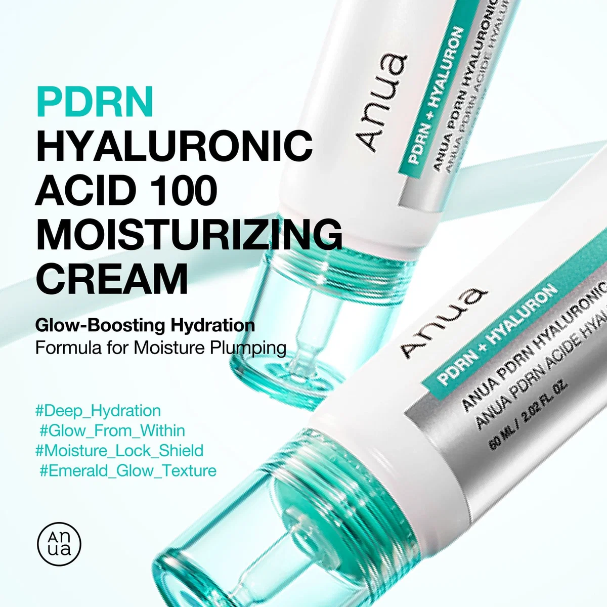 ANUA PDRN Hyaluronic Acid 100 Moisturizing Cream - Image 2