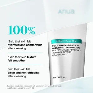 Alternative view of ANUA PDRN Hyaluronic Acid Moisturizing Cleansing Foam