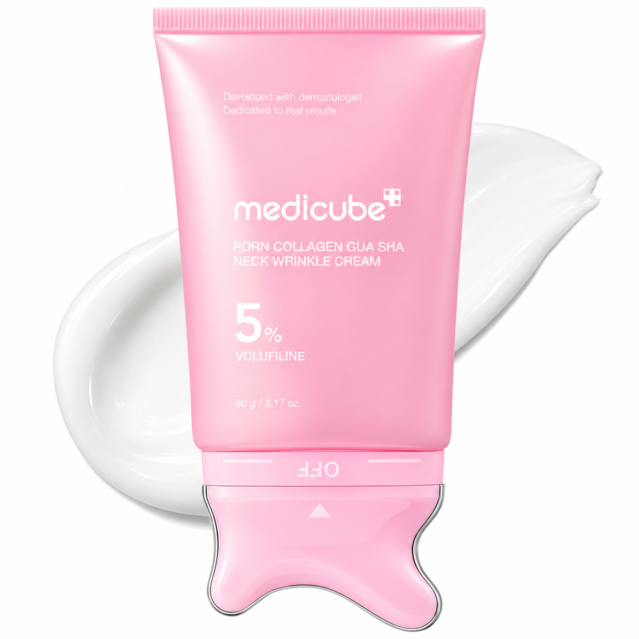 Medicube PDRN Collagen Gua Sha Neck Wrinkle Cream
